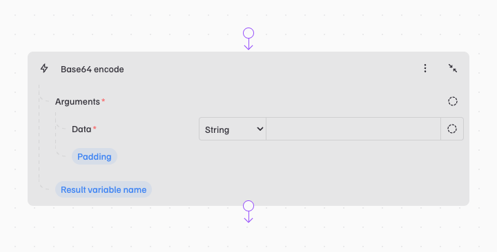 Base64 encode