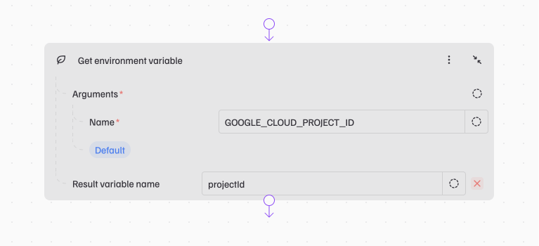 Get Environment Variable step