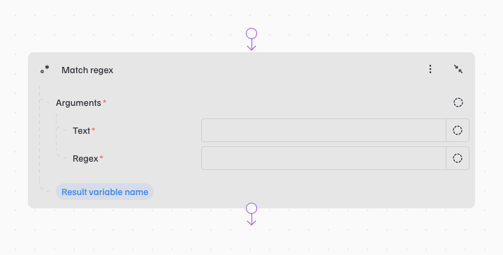 Match regex